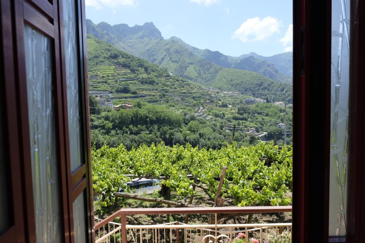 I Tredici Casali Villa Tramonti Bagian luar foto