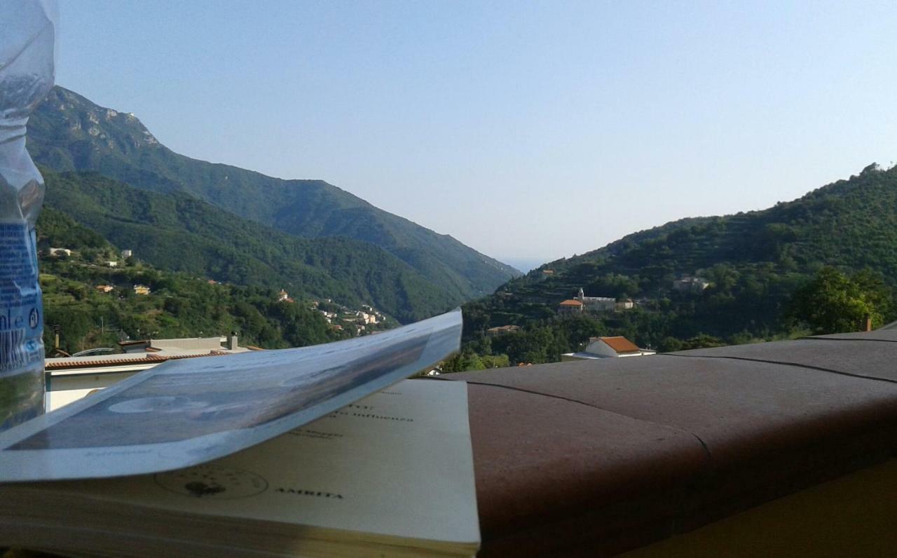 I Tredici Casali Villa Tramonti Bagian luar foto