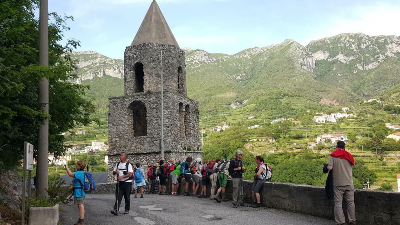 I Tredici Casali Villa Tramonti Bagian luar foto