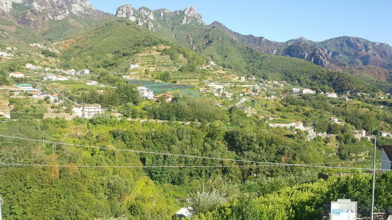 I Tredici Casali Villa Tramonti Bagian luar foto