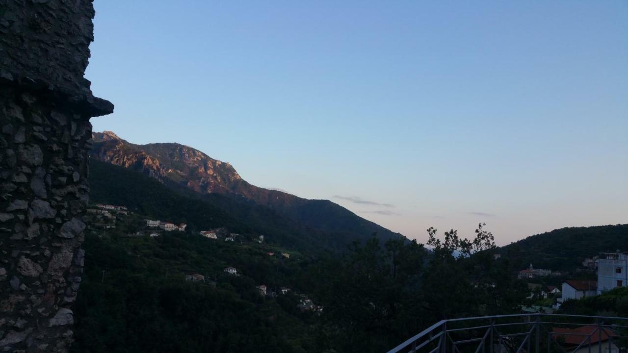 I Tredici Casali Villa Tramonti Bagian luar foto